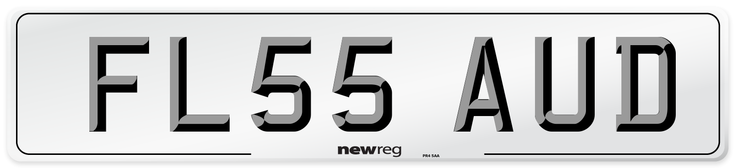 FL55 AUD Number Plate from New Reg